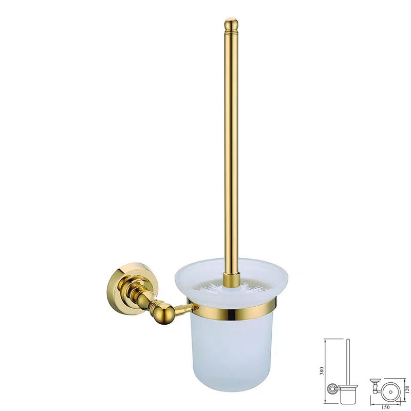 Glass Soap Dish - Premium massief koper Gouden afwerking Toiletrolhouder