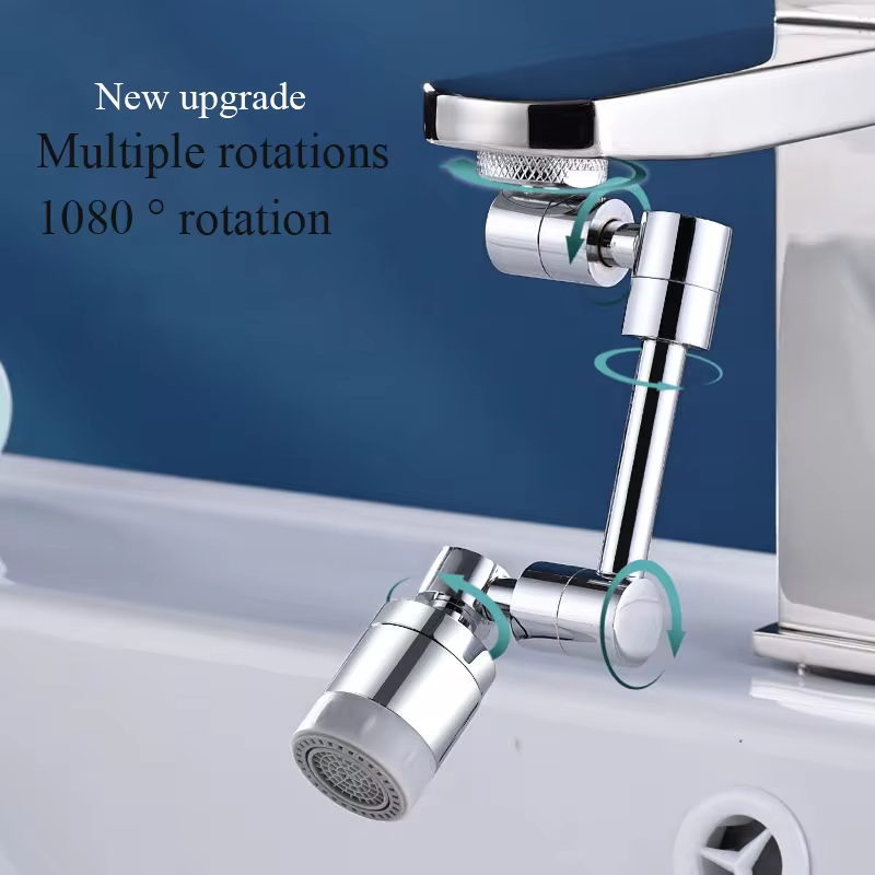 Home Kitchen Bathroom Marketing - Universeel 1080 ° Draaibare verstelbare kraan