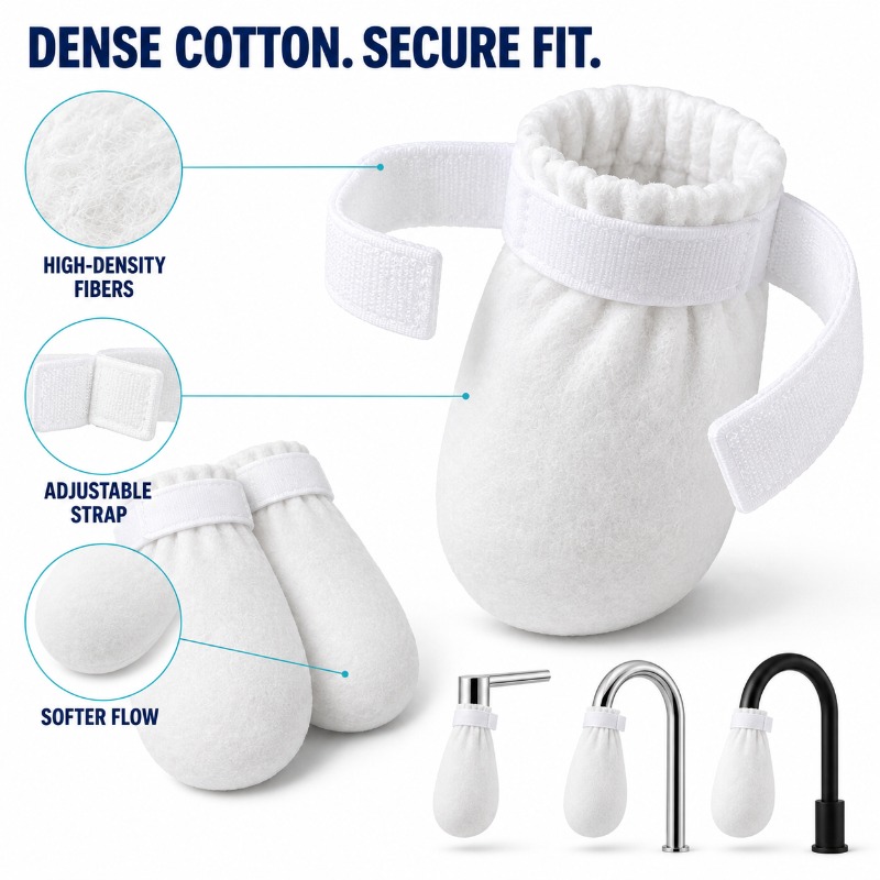 Home Kitchen Bathroom Marketing - Kraanfilterzakje van nylon gaas, waterzuiveringsaccessoire voor