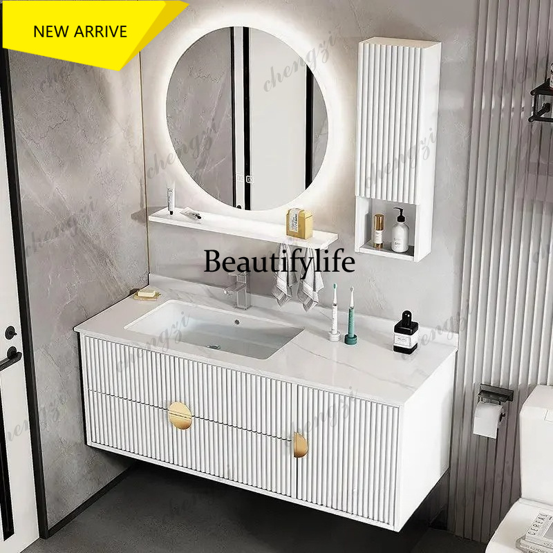 Home Bathroom Vanity Combo - M178 Compacte badkamerkast met geïntegreerde keramische
