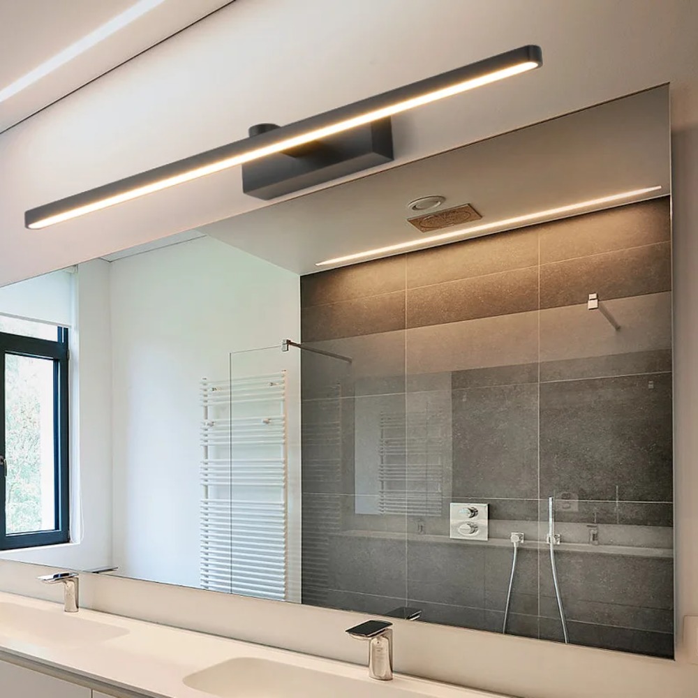 Home Bathroom Vanity - JOYINLED 40CM Zwarte LED Spiegelvoorlamp Moderne