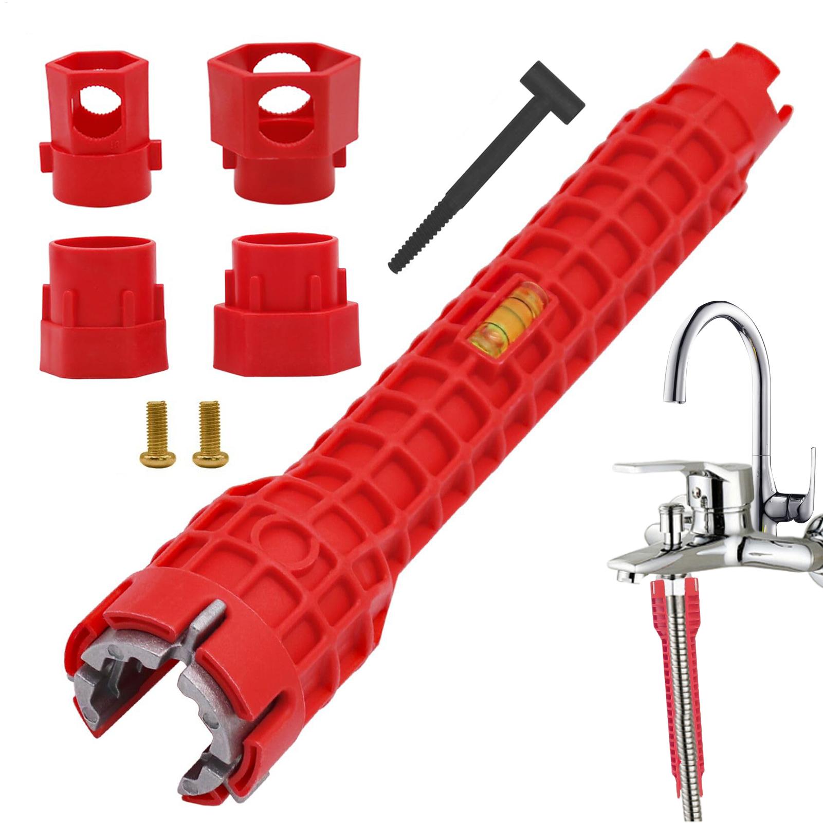 Home Bathroom Plumbing - 14In1 Badkamer Moersleutelset Kraan En Gootsteen