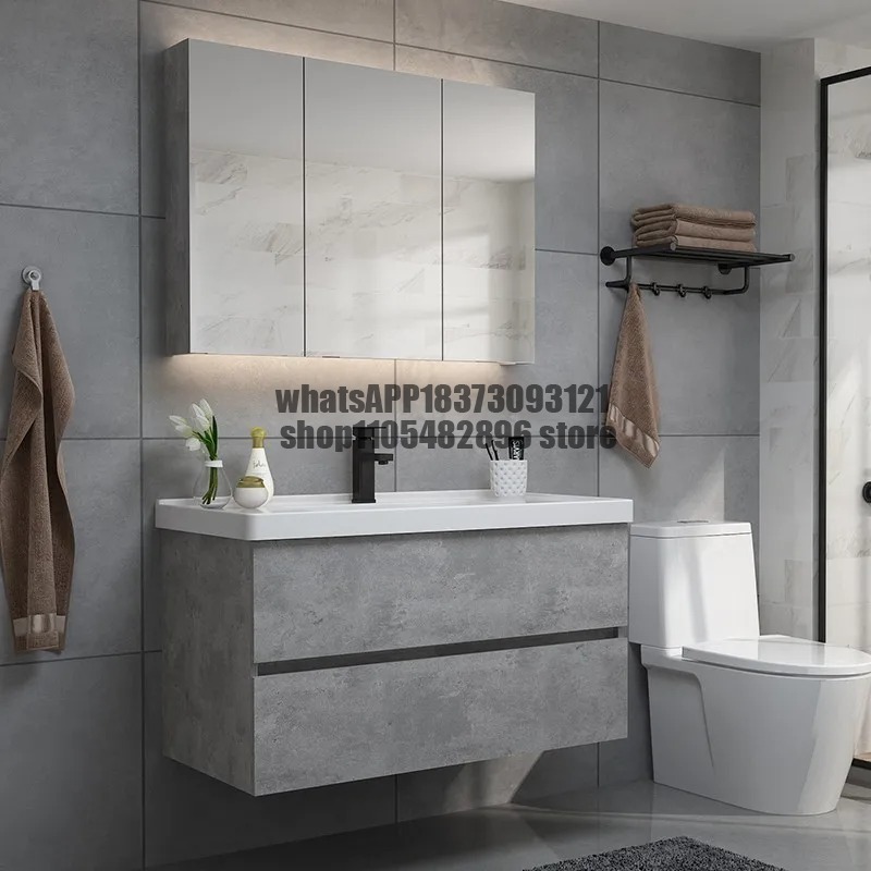 Home Bathroom Vanity Combo - Meubels Huis Modern Minimalistisch Badkamerkast Schoenencombinatie