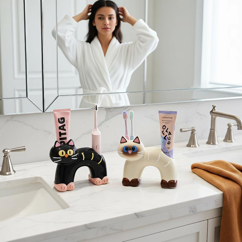 Tandenborstelhouder voor de ba - Home Bathroom Vanity recensie en prijs