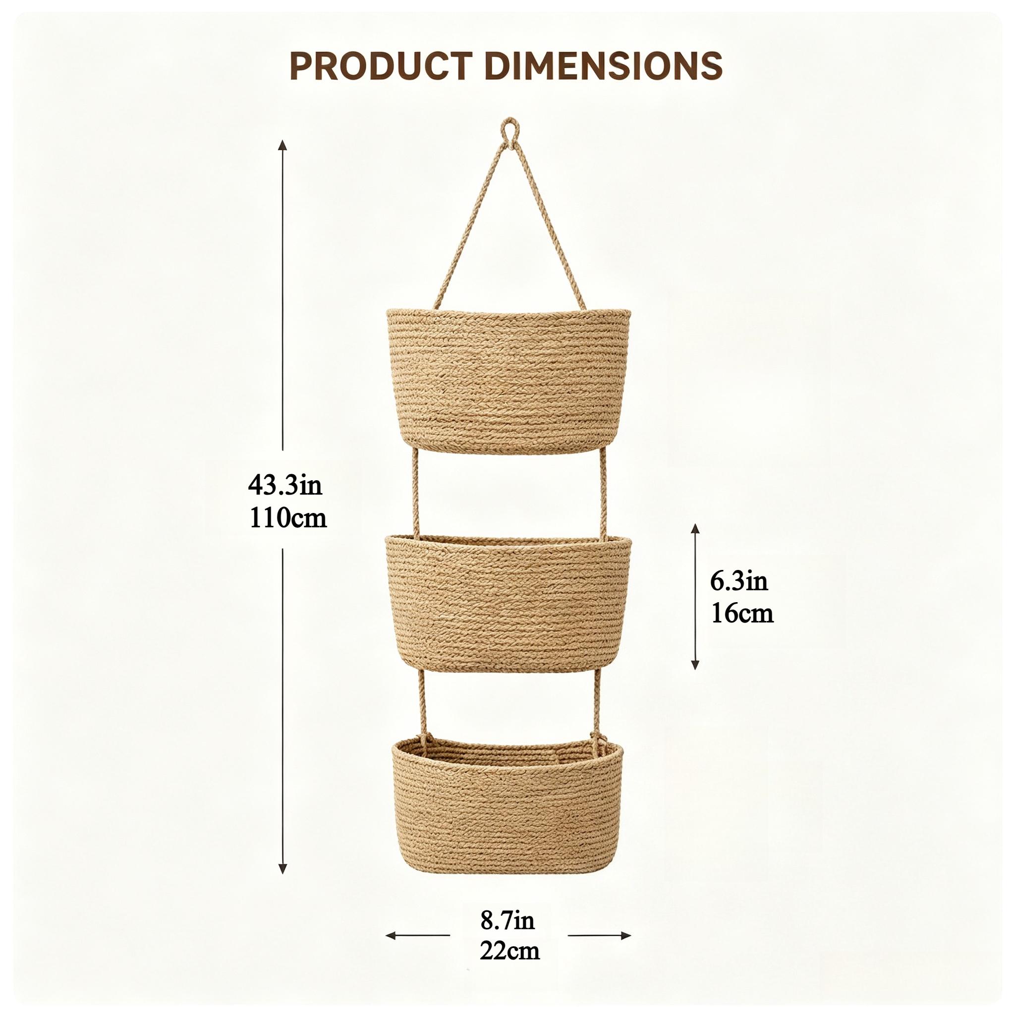 3-laags hangende opbergmanden  - Home Essentials Bathroom Storage recensie en prijs