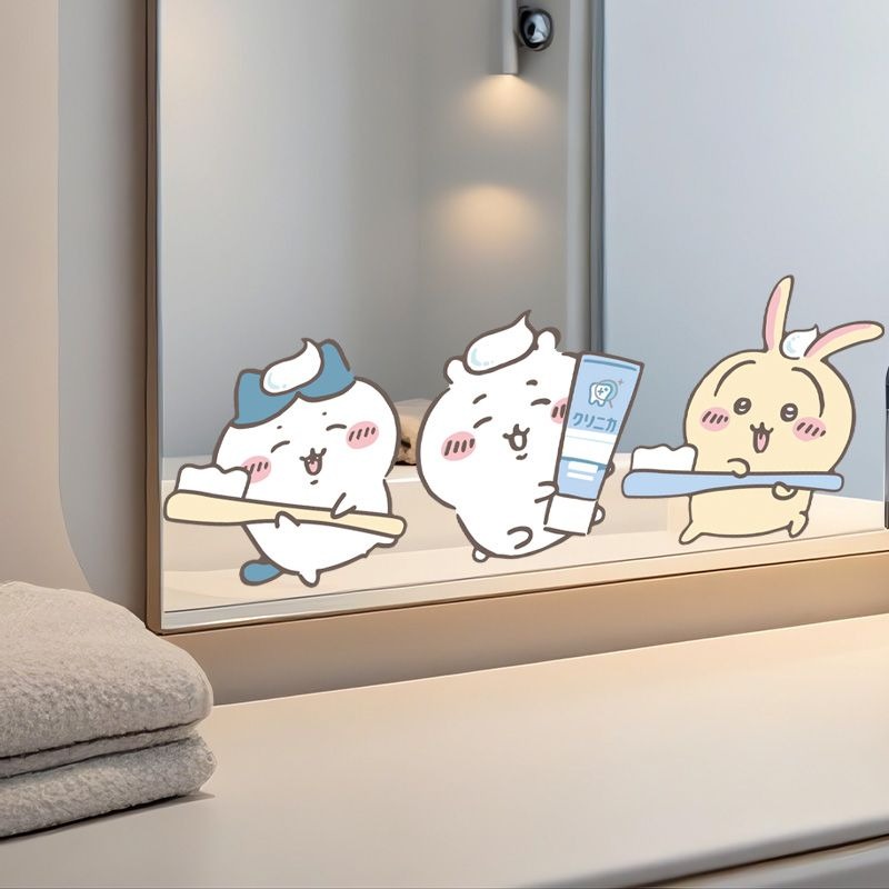 Hot Chiikawa spiegelstickers s - Home Bathroom Vanity recensie en prijs