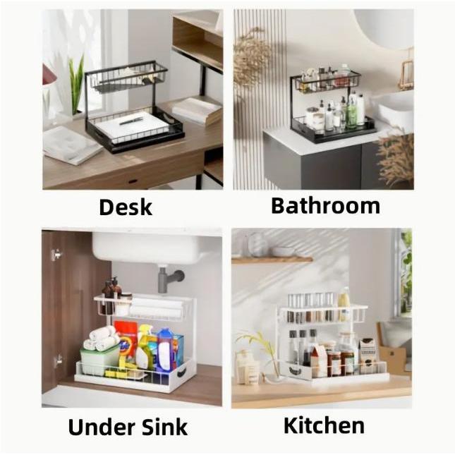 Zware uitklapbare kastorganize - Home Bathroom Organizer recensie en prijs