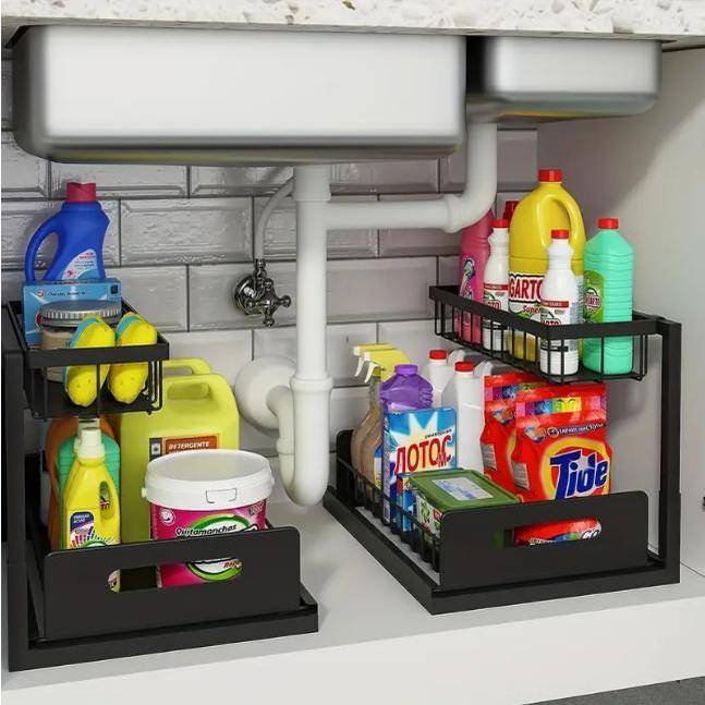 Zware uitklapbare kastorganize - Home Bathroom Organizer recensie en prijs