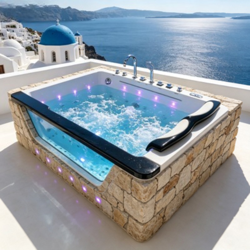 4-persoons buitenwhirlpool jac - Home Bathroom Jacuzzi recensie en prijs