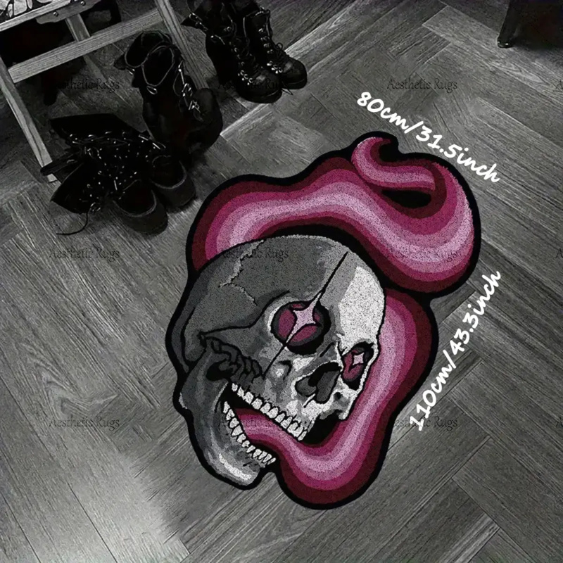 VIKAMA garbage rock-stijl skel - Zara Home Bathroom Rug recensie en prijs