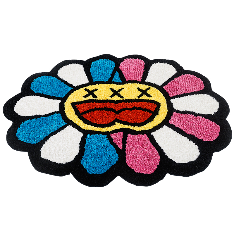 Dubbel Gezicht Roze Blauw Lach - Zara Home Bathroom Rug recensie en prijs