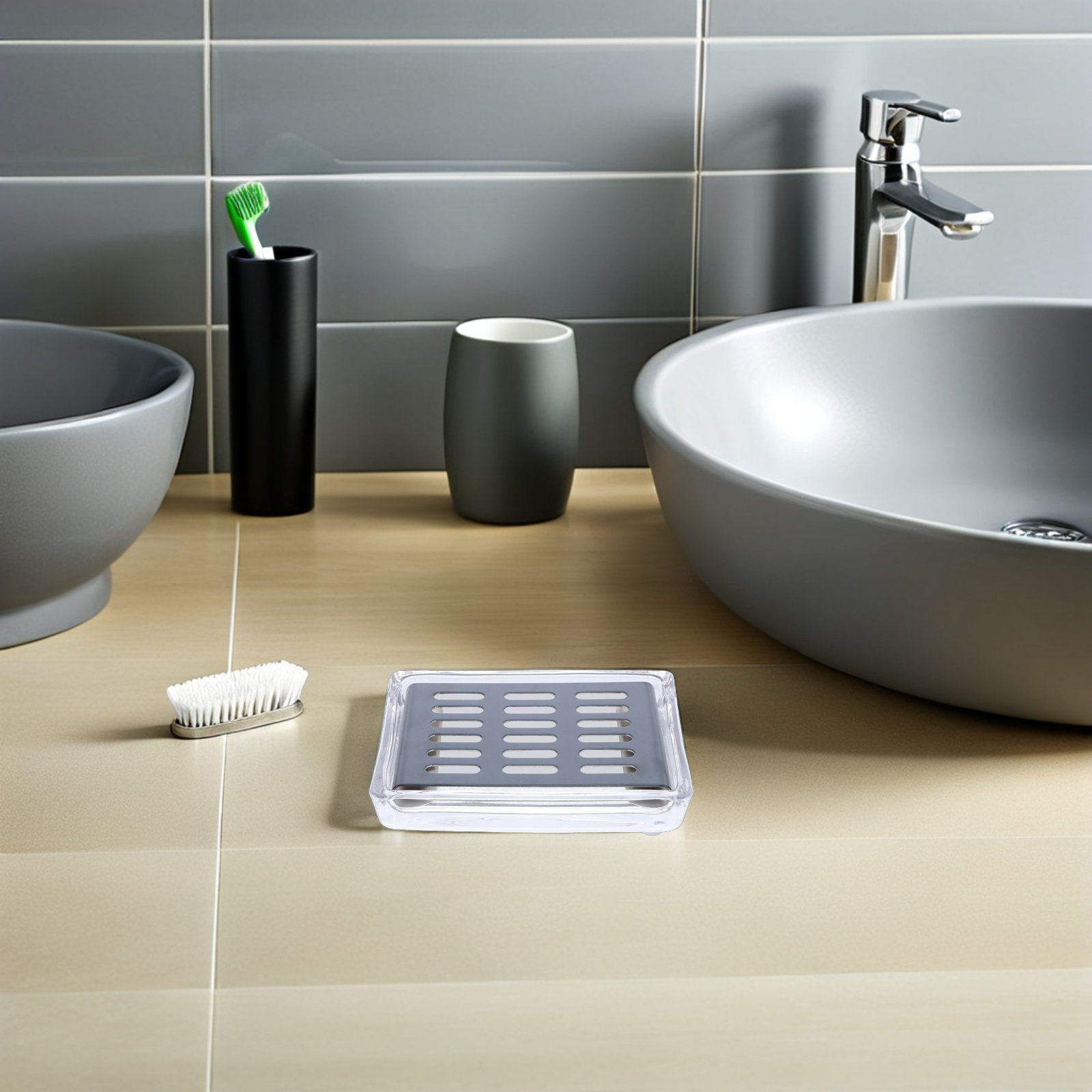 Rechthoekige glazen zeepbak me - Glass Soap Dish recensie en prijs