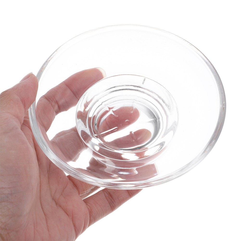Matglazen zeepbakje rond elega - Glass Soap Dish recensie en prijs