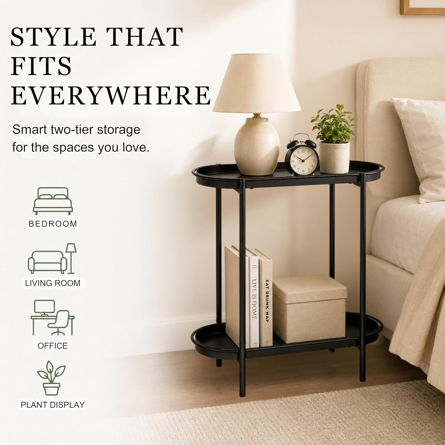 Grote metalen 2-laags multifun - Home Essentials Bathroom Rack recensie en prijs