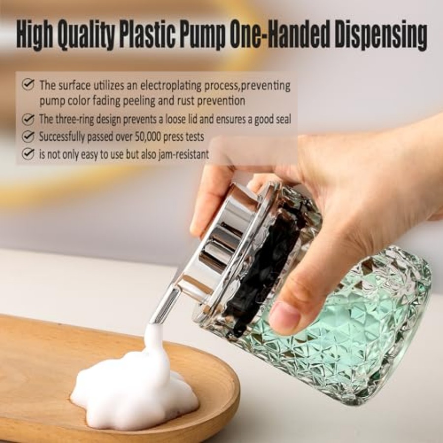 Schuimende handzeepdispenser,  - Glass Soap Dish recensie en prijs