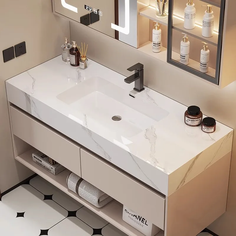 Moderne badkamerijdelheid leis - Home Bathroom Vanity Combo recensie en prijs