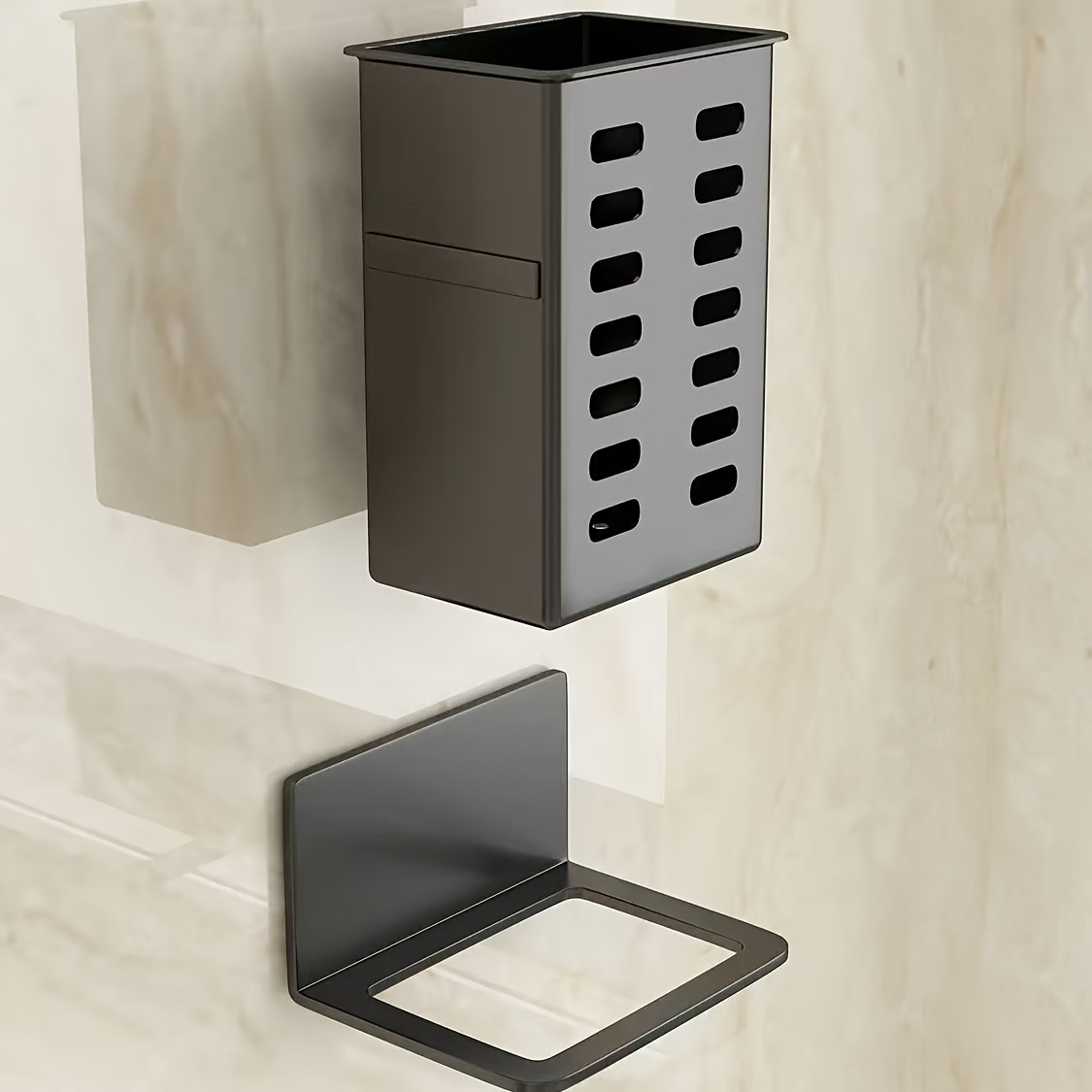 1/2-delige set van plastic wan - Home Essentials Bathroom Storage recensie en prijs
