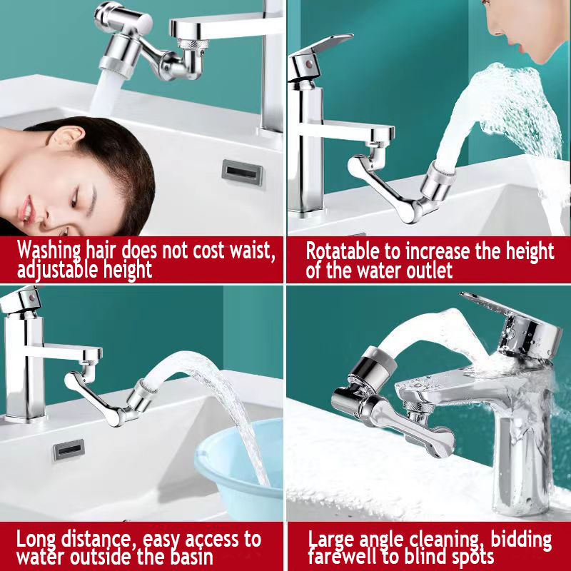 Universeel 1080 ° Draaibare ve - Home Kitchen Bathroom Marketing recensie en prijs