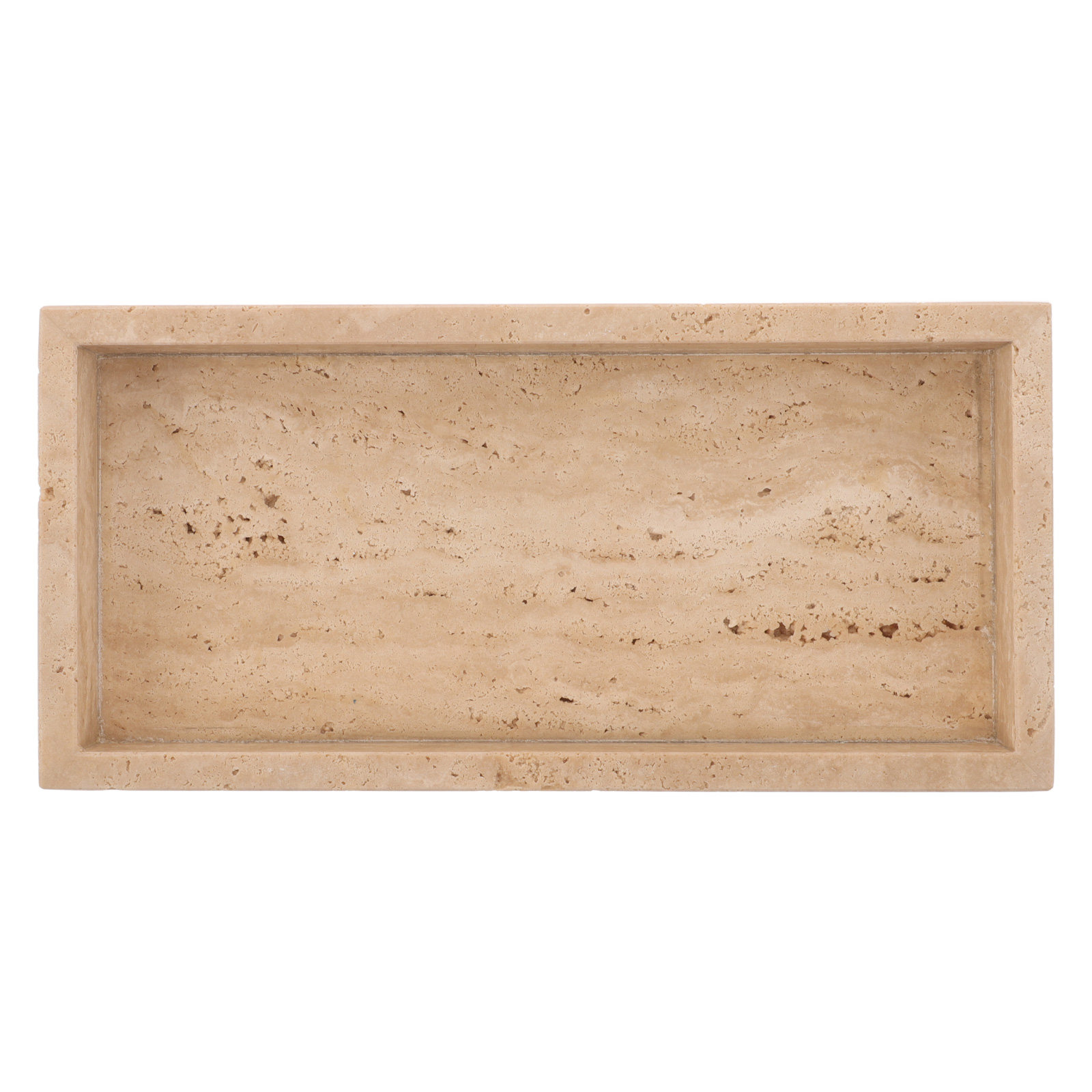 Rechthoekige marmeren wastafel - Home Bathroom Organizer recensie en prijs