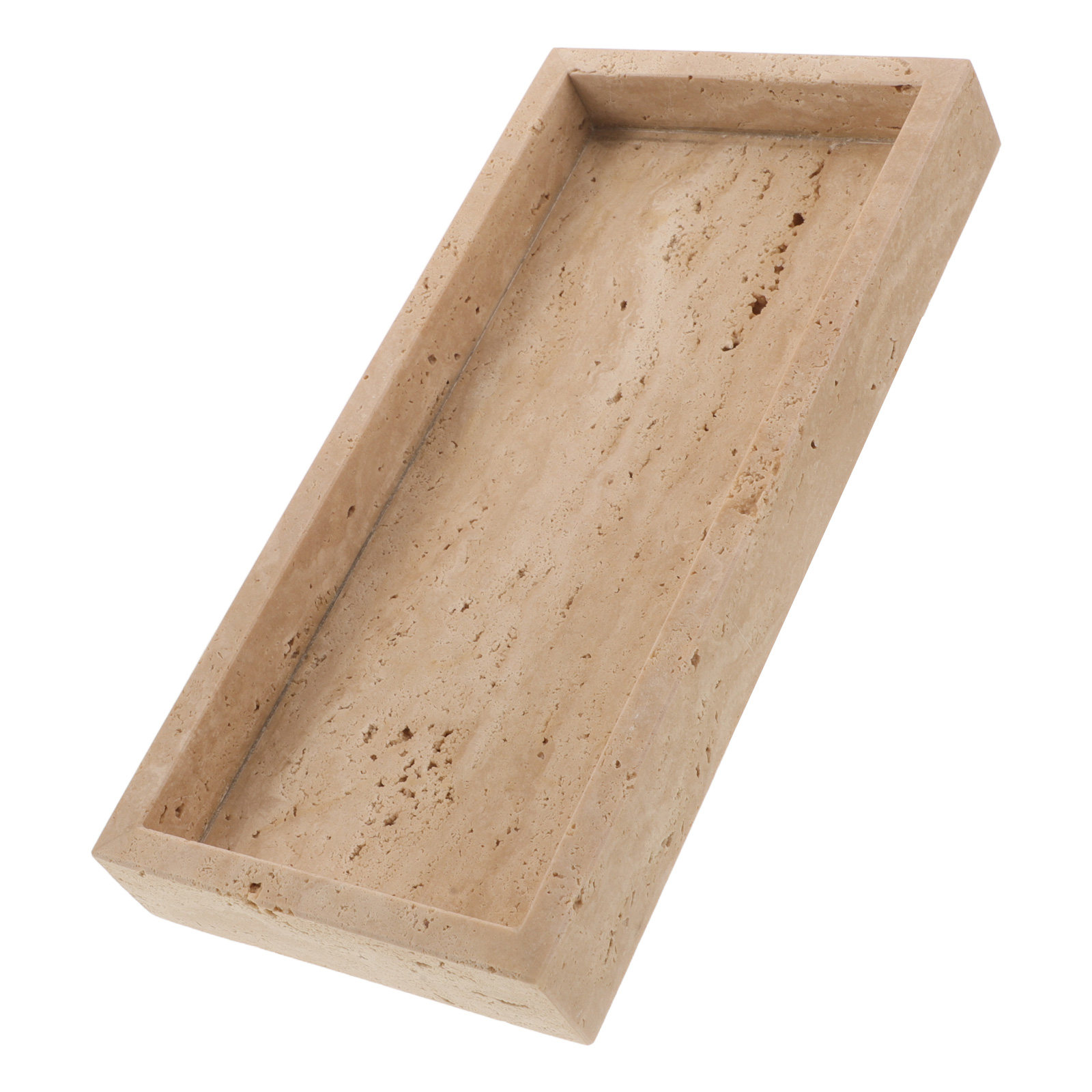 Rechthoekige marmeren wastafel - Home Bathroom Organizer recensie en prijs