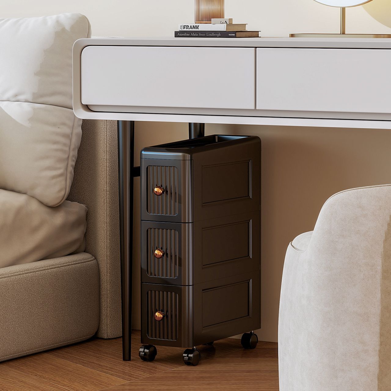 15 cm smalle opbergkast met la - Home Bathroom Furniture recensie en prijs