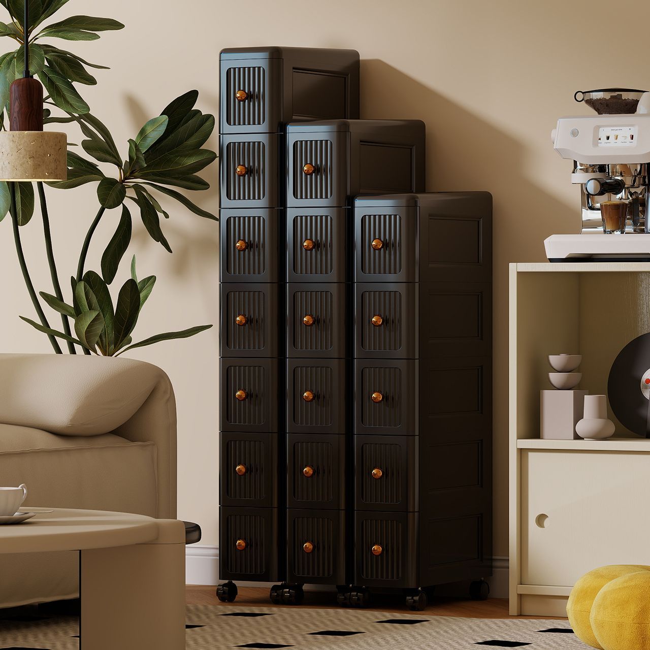15 cm smalle opbergkast met la - Home Bathroom Furniture recensie en prijs