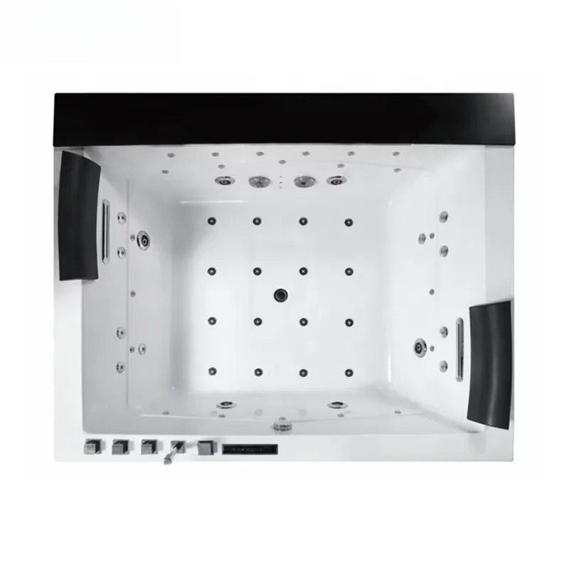 Dubbele badkuip jacuzzi met di - Home Bathroom Jacuzzi recensie en prijs