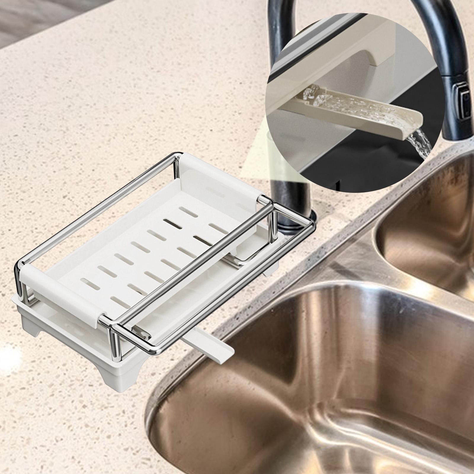 Sponshouder voor de keukenkraa - Home Essentials Bathroom Rack recensie en prijs