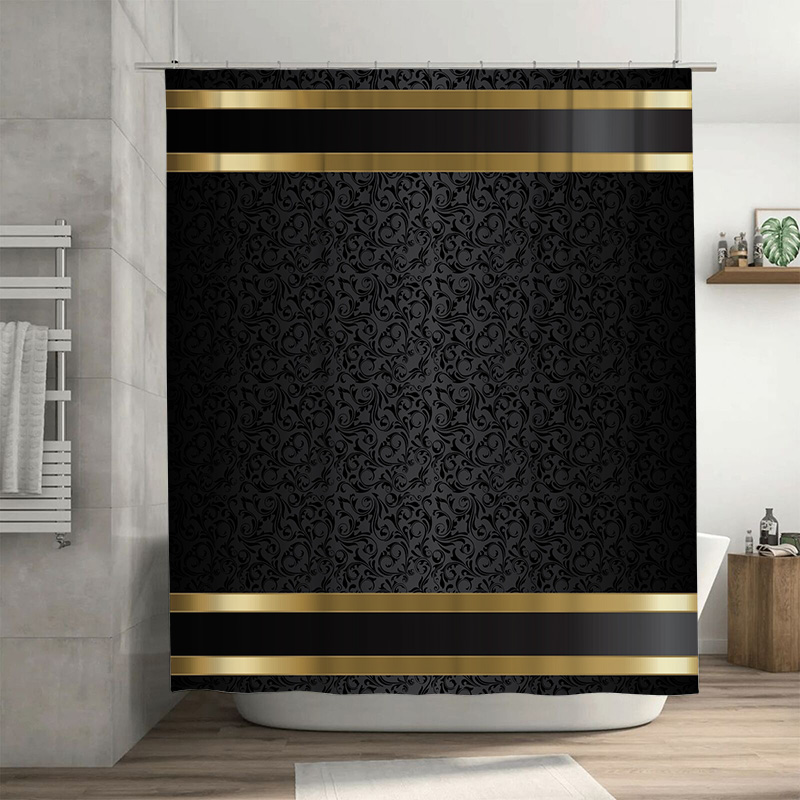 Luxe zwart en goud badkamerset - Zara Home Bathroom Rug recensie en prijs