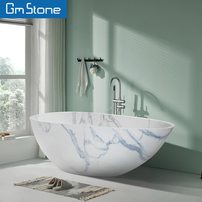 Bad Blauw Wit Porselein Textuu - Home Bathroom Jacuzzi recensie en prijs
