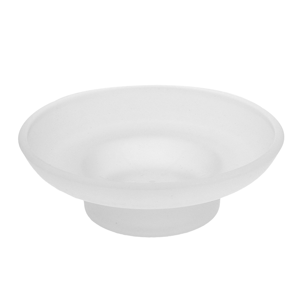 Matglas zeepbakje rond helder  - Glass Soap Dish recensie en prijs