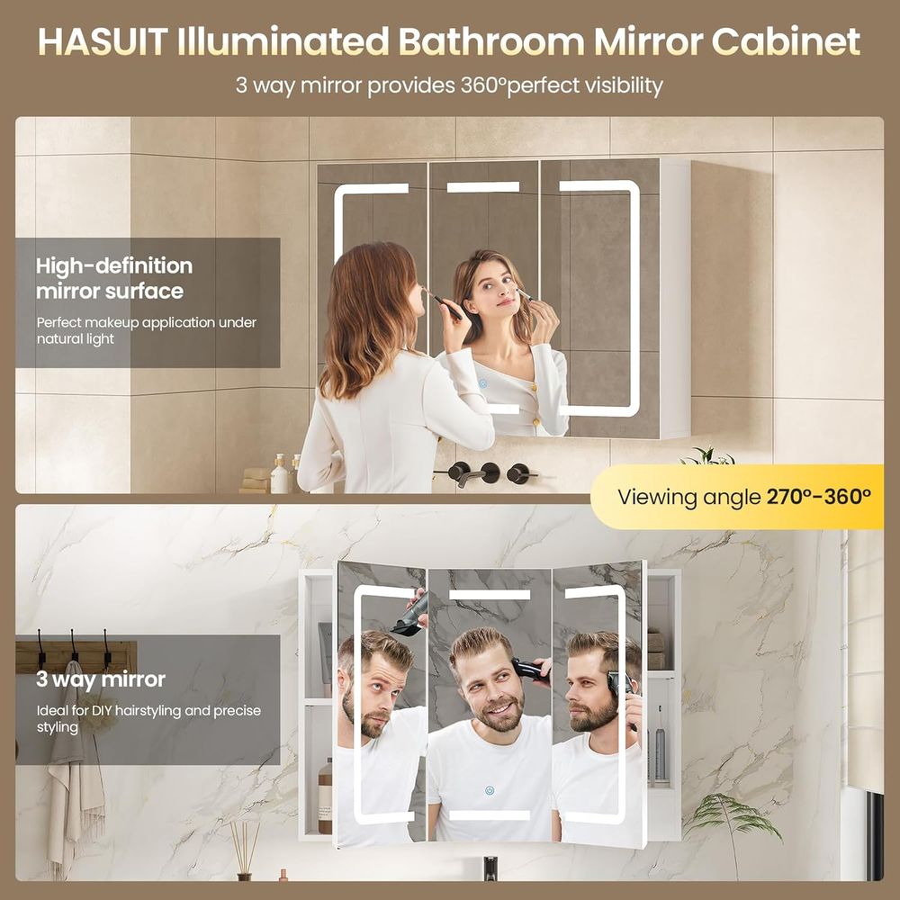Medicijnkastje met spiegel, ve - Home Bathroom Furniture recensie en prijs