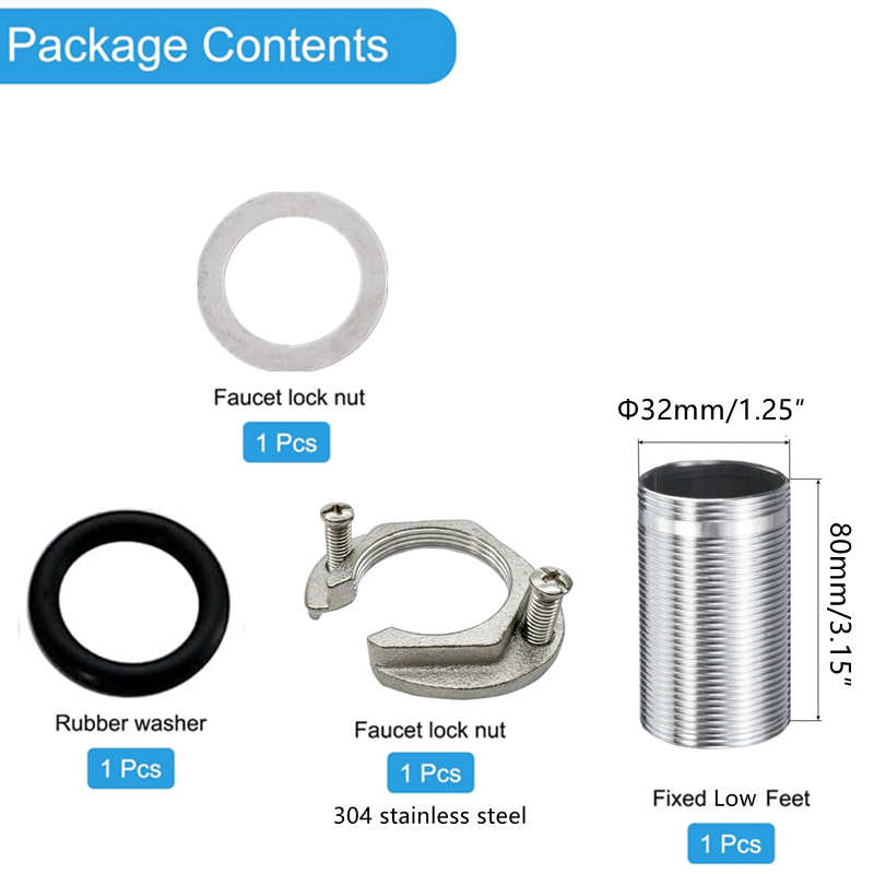 32mm Aanrecht Warm en Koud Was - Home Kitchen Bathroom Marketing recensie en prijs