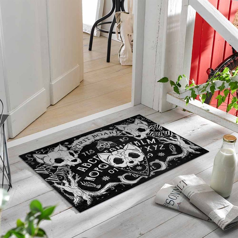 Donkere gotische vloermat voor - Zara Home Bathroom Rug recensie en prijs