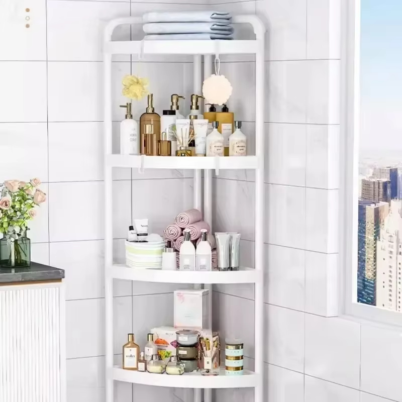 Staande opbergrek voor badkame - Home Essentials Bathroom Rack recensie en prijs