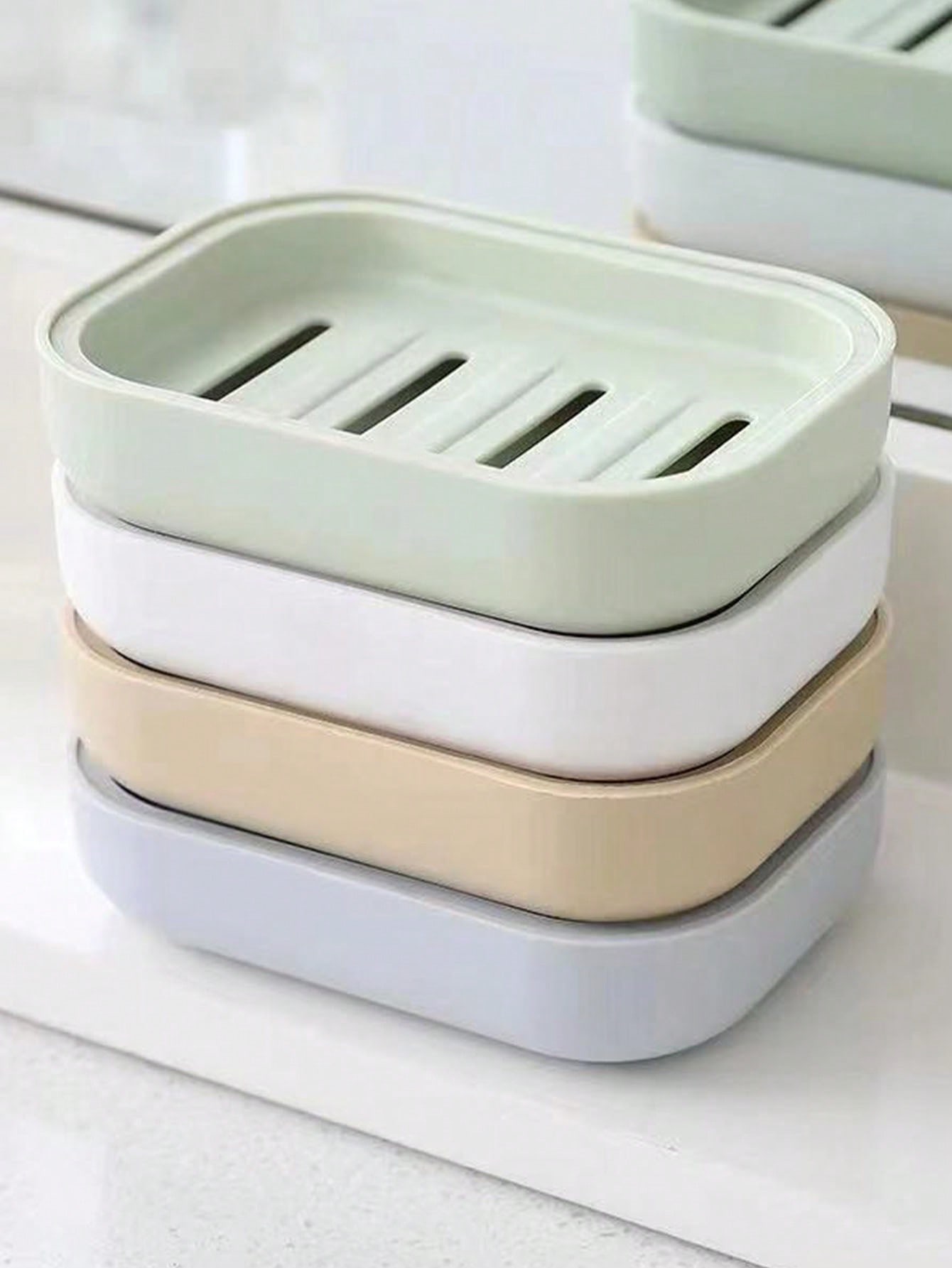 Eenvoudige zeephouder, afwater - Home Essentials Bathroom Rack recensie en prijs