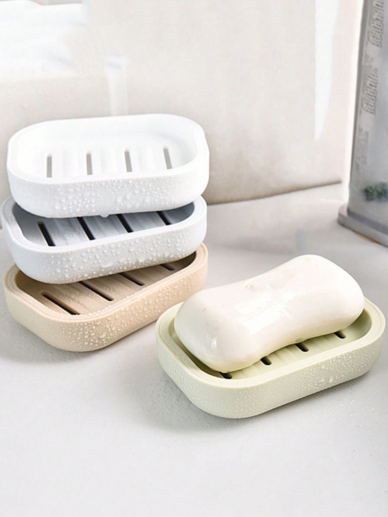 Eenvoudige zeephouder, afwater - Home Essentials Bathroom Rack recensie en prijs