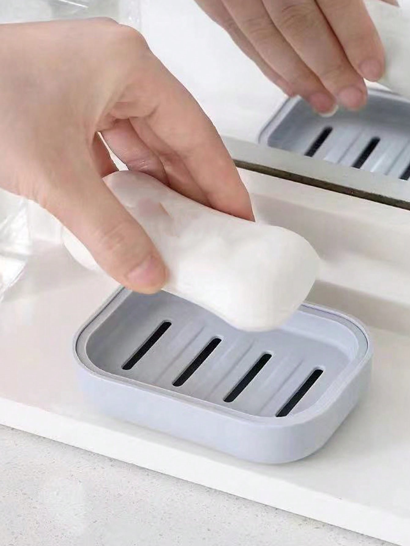 Eenvoudige zeephouder, afwater - Home Essentials Bathroom Rack recensie en prijs